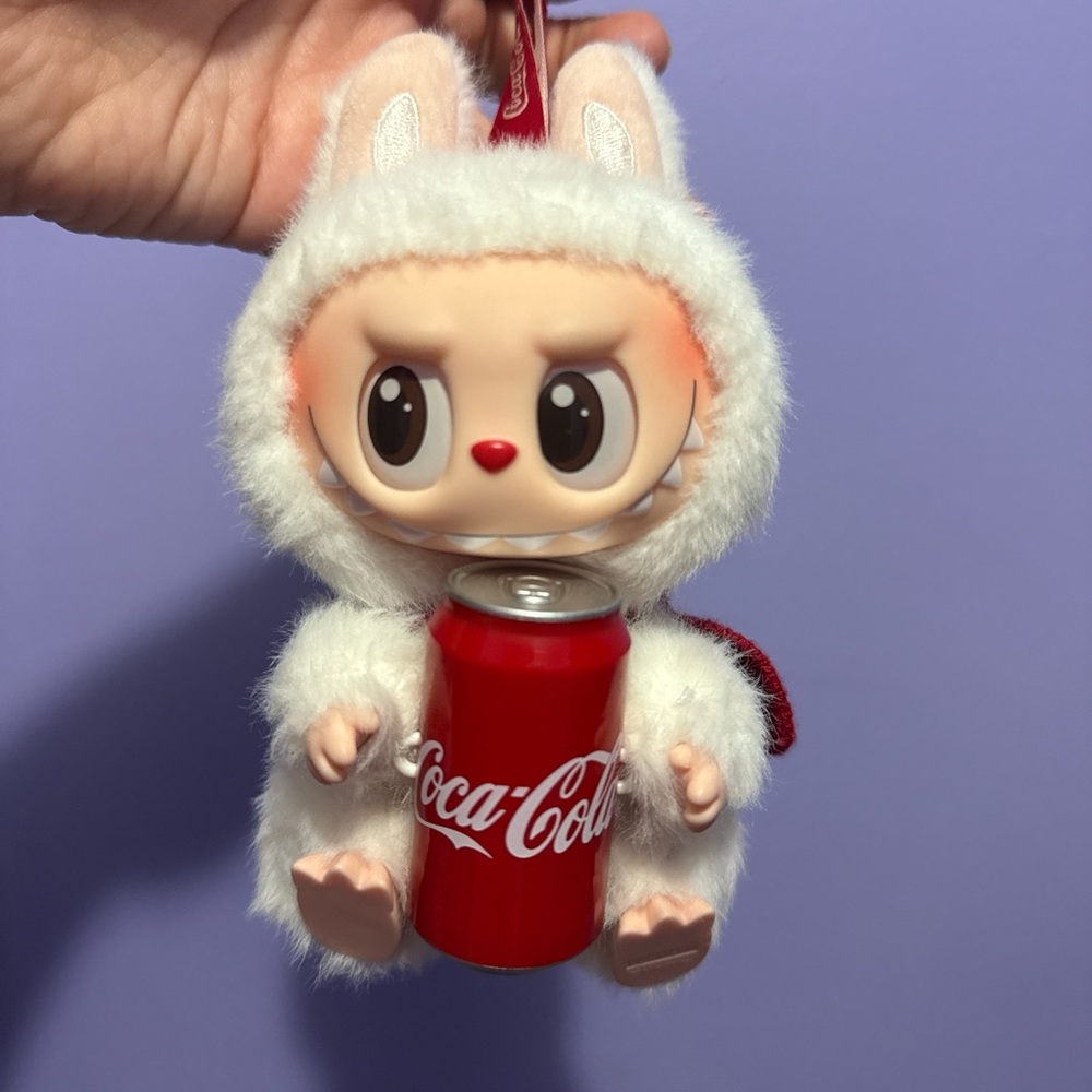 Labubu cocacola edition
